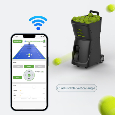 2025 Nuova macchina professionale di tennis e palla da padel Outdoor APP Control Padel Tennis Ball Launch Training Shooting Machine