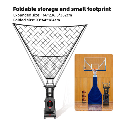 SIBOASI K3 Multi-Angle Trainer Smart APP &amp; Remote Control Automatic Basketball Shooting Throwing Machine Formazione professionale