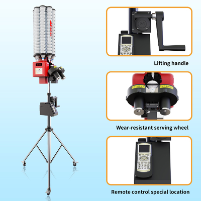 Nuova SIBOASI B5 Badminton Shuttlecock Feeder Machine Smart Badminton Shooting Machine per l'allenamento