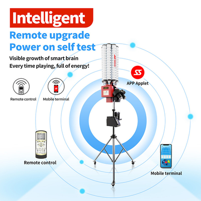 Nuova SIBOASI B5 Badminton Shuttlecock Feeder Machine Smart Badminton Shooting Machine per l'allenamento