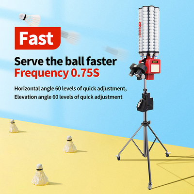 Multifunzione SIBOASI B5 Badminton Shuttlecock Feeder Machine Smart Badminton Shooting Machine per l'allenamento