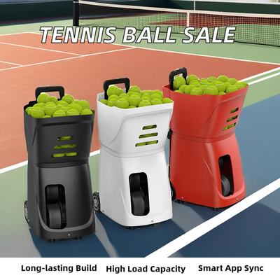 2025 Nuova macchina professionale di tennis e palla da padel Outdoor APP Control Padel Tennis Ball Launch Training Shooting Machine