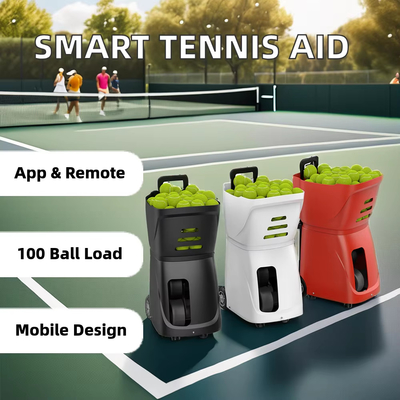 2025 Caldo Tennis Professionale e Padel Ball Machine Outdoor APP Control Padel Tennis Ball Lancio Training Shooting Machine