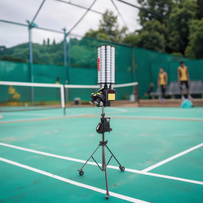 Multifunzione SIBOASI B5 Badminton Shuttlecock Feeder Machine Smart Badminton Shooting Machine per l'allenamento