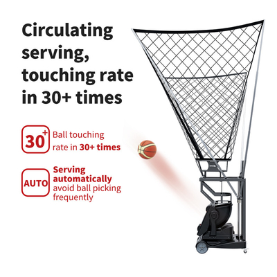 2025 SIBOASI K2 Multi-Angle Trainer Smart APP &amp; Remote Control Automatic Basketball Shooting Throwing Machine Formazione professionale