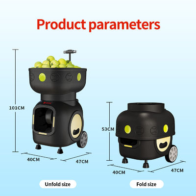 SIBOASI T5 APP Control Mini Shooting Tennis Machine Ball per l' allenamento