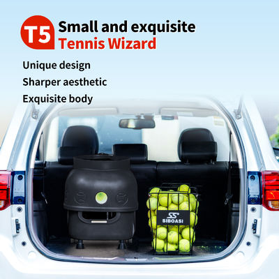 SIBOASI T5 APP Control Mini Shooting Tennis Machine Ball per l' allenamento