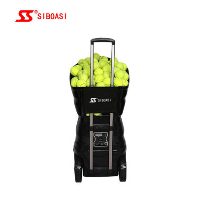 Macchina dell'alimentatore di tennis S4015 con il doppio divisore della palla dello schermo LCD