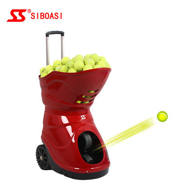 Attrezzatura automatica della fucilazione di tennis con la batteria di grande capacità per pratica di lancio