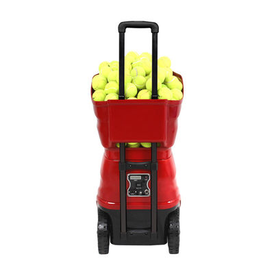 Capacità nera rossa delle palle dei pc di sostegno 160 della macchina della fucilazione della pallina da tennis di colore per la formazione di pratica