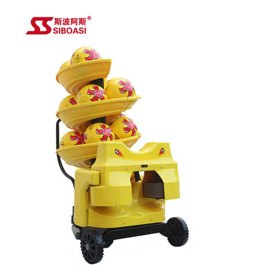 CE di rilevazione di auto della palla del punto fisso di Li Battery Football Machine Feeder