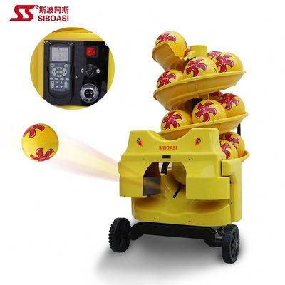 CE di rilevazione di auto della palla del punto fisso di Li Battery Football Machine Feeder