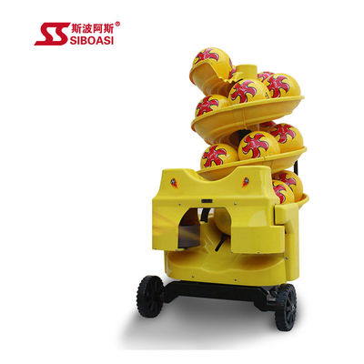 CE di rilevazione di auto della palla del punto fisso di Li Battery Football Machine Feeder