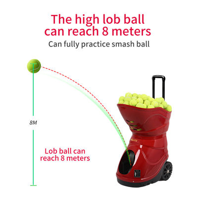 Alimentatore automatico della pallina da tennis di oscillazione orizzontale costruito in batteria al litio