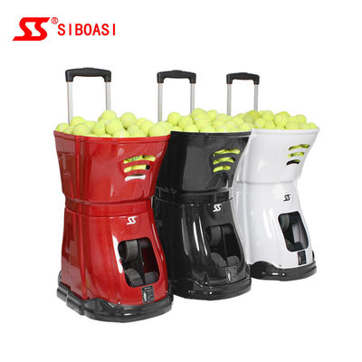 Angolo orizzontale della pallina da tennis di corrente alternata della macchina portatile del tiratore