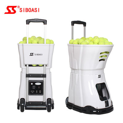 Angolo orizzontale della pallina da tennis di corrente alternata della macchina portatile del tiratore