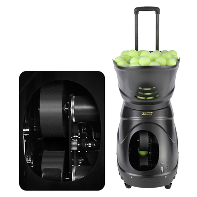 Macchina d'alimentazione di tennis di 150 palle con telecomando LCD