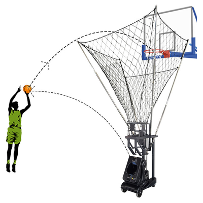 Dispositivo d'alimentazione di pallacanestro del metallo della fucilazione automatica telecomandata del Rebounder
